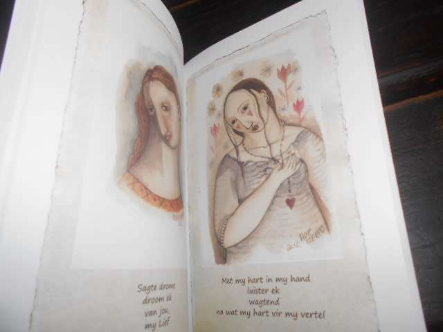 Die Stilte in myself - R Scheepers, H de clercq - Kuns Skilderye en verse