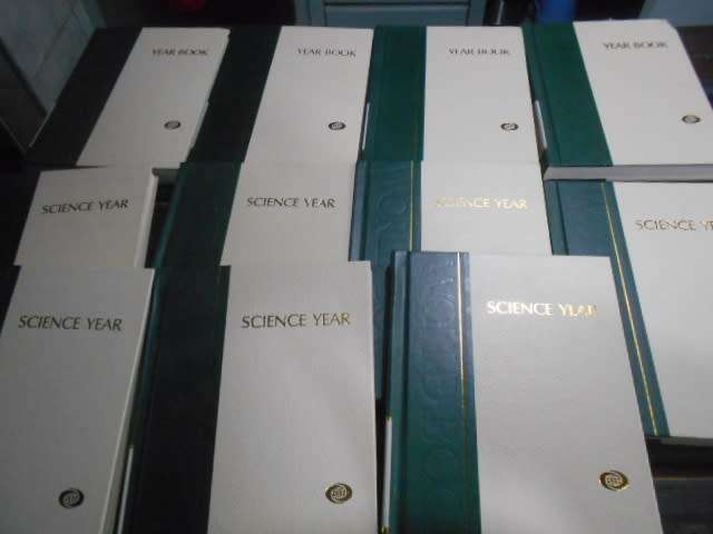 The World Book Encyclopedia -  4 Year books &  7 Science Year Supplement books
