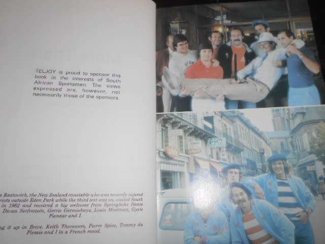 MORE THAN JUST RUGBY by Wynand Claasen 1985 Hans Strydom publishers