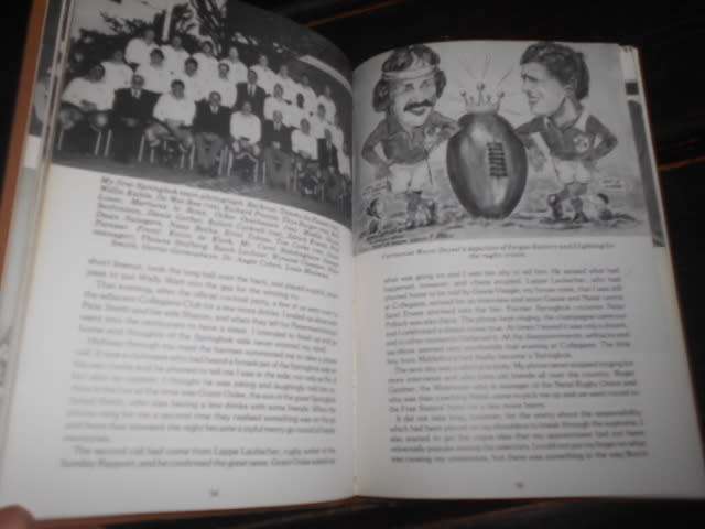 MORE THAN JUST RUGBY by Wynand Claasen 1985 Hans Strydom publishers