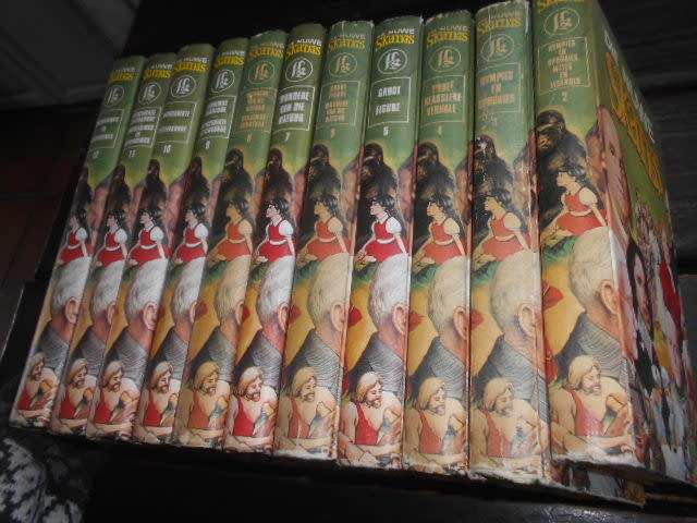 Kinder-Kultuurvereniging  11 uit 12 volumes  DIE NUWE SKATKIS ROY STEVENS