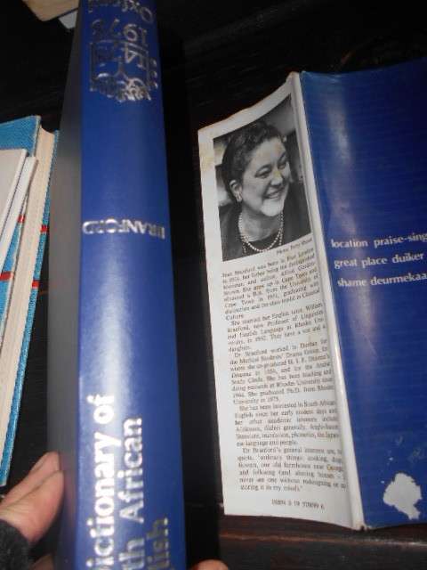A DICTIONARY OF SOUTH AFRICAN ENGLISH - 1978 Jean Bradford Oxford Univ Press