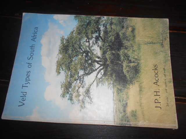 VELD TYPES OF SOUTH AFRICA NO 57  - JPH ALCOCKS 1988 BOTANICAL INSTITUTE