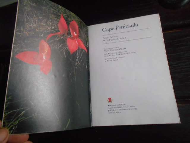 CAPE PENINSULA SA Wild Flower Guide 3  bot society softb M Maytham Kidd