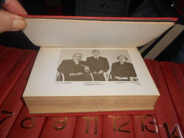 CJ LANGENHOVEN RARE VOLLE STEL VAN 16 BOEKE 1974 TAFELBERG