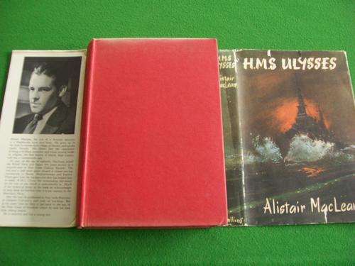 HMS ULYSSES - ALISTAIR MACLEAN 1955 (time spent aboard  wartime cruiser-  background for story)