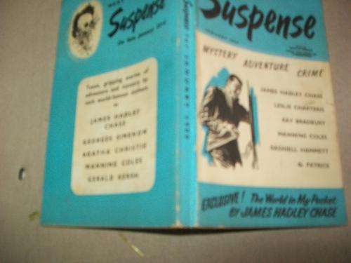 JAMES HADLEY CHASE - SUSPENSE SHORT STORIES 1959 SOUTH AFRICA - MYSTERY ADVENTURE CRIME