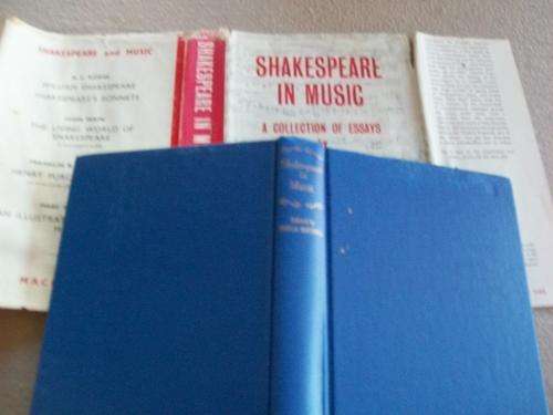 JOHN STEVENS - SHAKESPEARE IN MUSIC  P. HARTNOLL(ED) & CATALOGUE OF MUSICAL WORKS/HISTORY/COMEDIES..