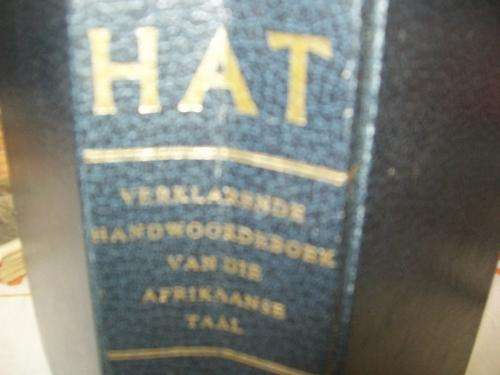 FF ODENDAL - HAT - VERKLARENDE HANDWOORDEBOEK VAN DIE AFRIKAANSE TAAL