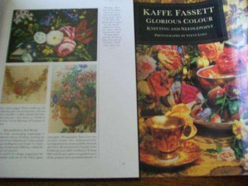 KAFFE FASSETT - GLORIOUS COLOUR KNITTING & NEEDLEPOINT PHOTOGRAPHY STEVE LOVI - 17 PROJECTS