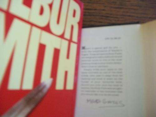 WILBUR SMITH - POWER OF THE SWORD - FIRST ED. 1986 - EPIC FICTION,DOCUMENTARY FACT