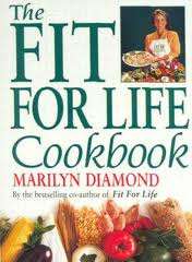 MARILYN DIAMOND - THE FIT FOR LIFE COOKBOOK - ZERO CHOLESTEROL COOKING SOUTH AFRICA ED SOFTBACK