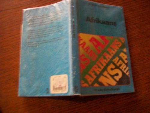 H VAN SCHALKWYK - AFRIKAANS TEACH YOURSELF AFRIKAANS  BOOK -SOFTBACK 1991