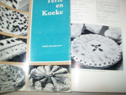 KOTIE VAN DER SPUY - TERTE EN KOEKE 1962 - Sacher-Torte, Botterkoek, Oblietjies - 1962 ED. met illus