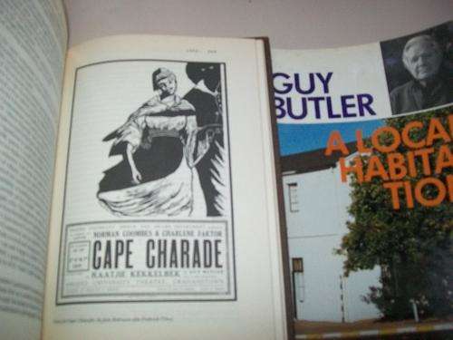 GUY BUTLER - A LOCAL HABITATION 1945- 1990 - British Settlers etc. - 1991 1ST ED.- 3rd VOL