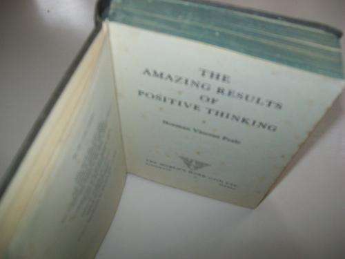 NORMAN VINCENT PEALE - THE AMAZING RESULTS OF POSITIVE THINKING 1961 ED