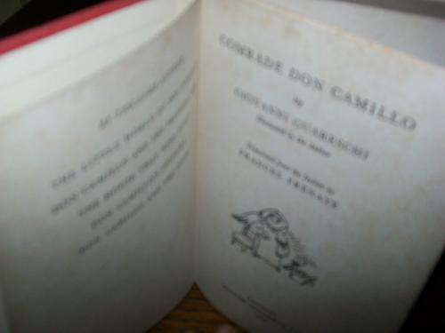 GIOVANNI GUARESCHI - COMRADE DON CAMILLO ILLUS BY AUTHOR TRANSL  ITALIAN FRANCES FRENAYE 1964 1st ed