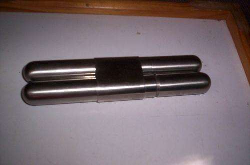 STAINLESS STEEL CIGAR HOLDERS