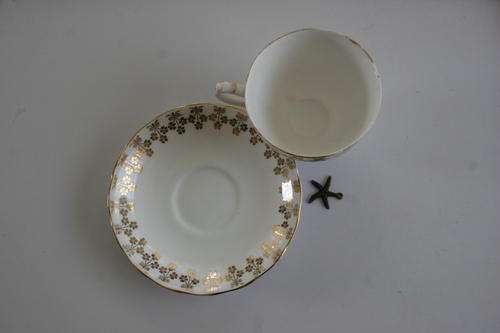 Queen Anne bone china cup and saucer ridgeway Potteries