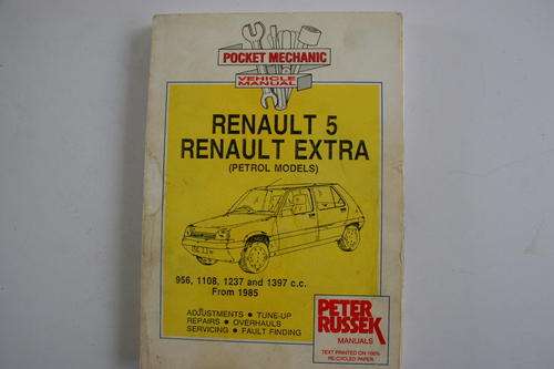 RENAULT 5 WORKSHOP MANUAL