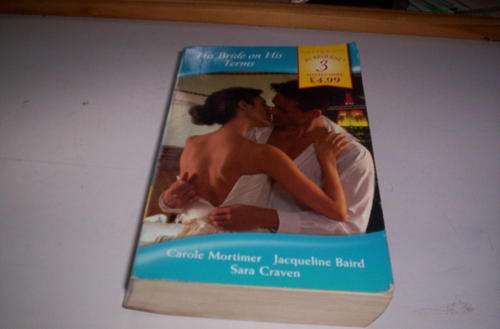 HIS BRIDE ON HIS TERMS MILLS AND BOON CODE S 16