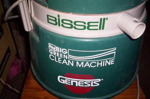 BISSELL BIG CLEAN GREEN MACHINE GENISES