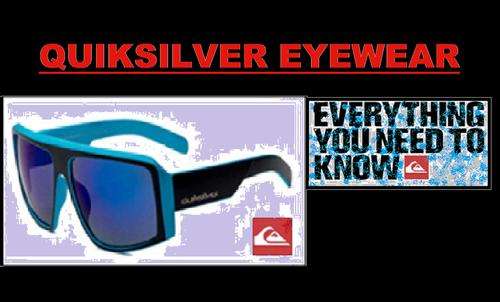 QUIKSILVER MENS BEACH SUNGLASSES WAYFARER