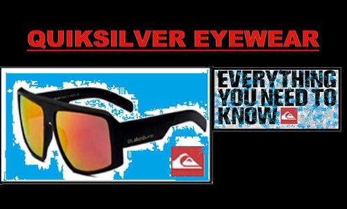 QUIKSILVER MENS BEACH SUNGLASSES WAYFARER