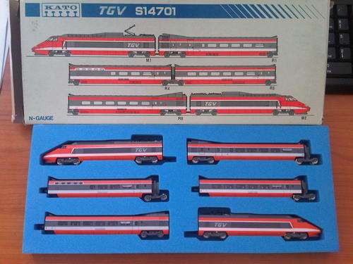N GAUGE KATO TGV S14701 NEW AND BOXED