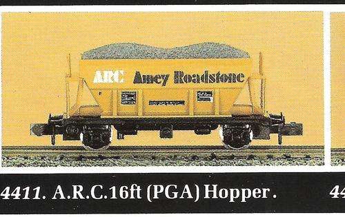 GRAHAM FARISH No4411 A.R.C.16ft (PGA) HOPPER