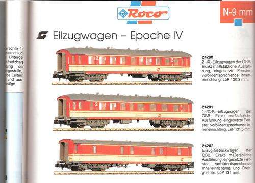 3 ROCO N GAUGE COACHES