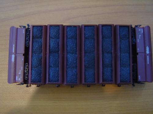 LIMA N GAUGE R.A.G RUHRKOHLE AG COAL WAGONS 75 MM
