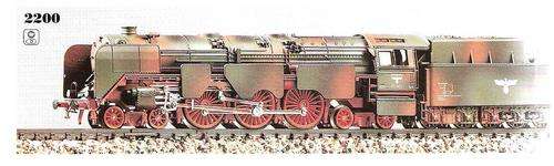 ARNOLD N GAUGE LOCO 05-003 CAMOFLAGE WITH IMPERIAL EAGLE DISPLAY LIGHTLY USED PERFECT