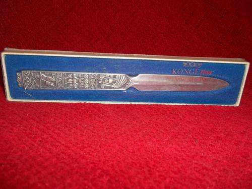 RARE!! KONGEtinn, Norwegian Pewter, Letter Opener, FREE POSTAGE!!!