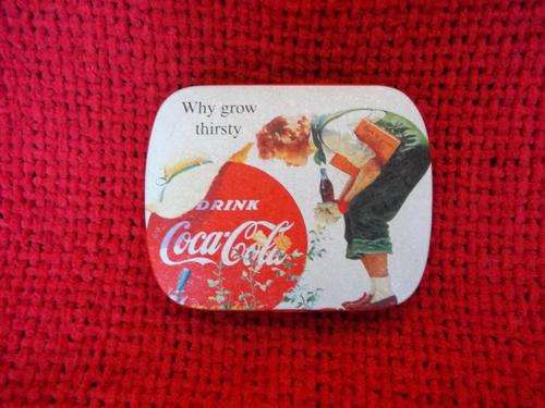 Vintage COKE Tin, Small, FREE POSTAGE!!!