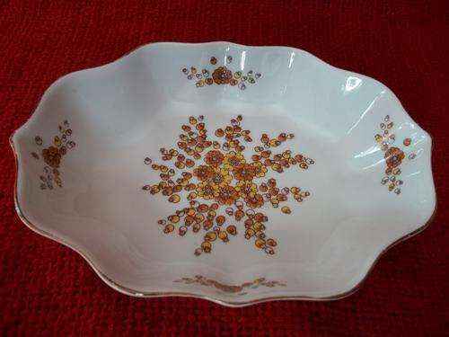 HOLLOHAZA HUNGARY 1834 "25" Gold Trim Bowl, FREE POSTAGE!!!