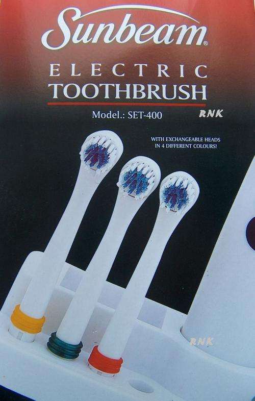 Sunbeam Electric (Batteries) Toothbrush Model.SET-400