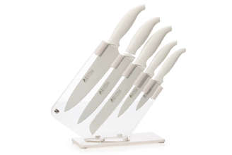 6 Piece Knife and Knife Block Set