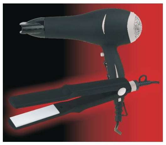 HAIRDRYER & STRAIGHTENER Sunbeam Hair Care 2 Piece Pack Model SHP001