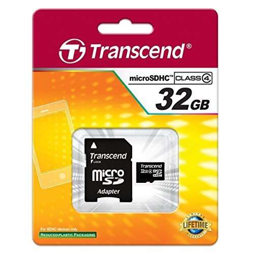 Transcend MircoSDHC Class 4 Memory Cards