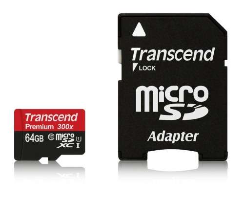 Transcend MircoSDHC Class 4 Memory Cards
