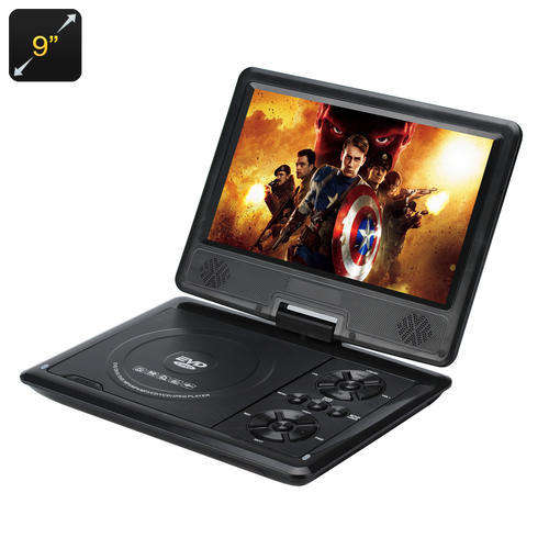 EVD 9.8" Portable TV DVD Player