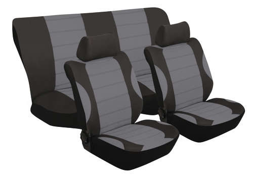 Stingray Grand Prix Grey - 6 Piece Universal Seat Cover Set