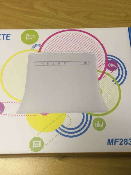 ZTE MF283+ LTE Wireless Router For Home/Office Brand New Sealed In The Box Unused + Accessories