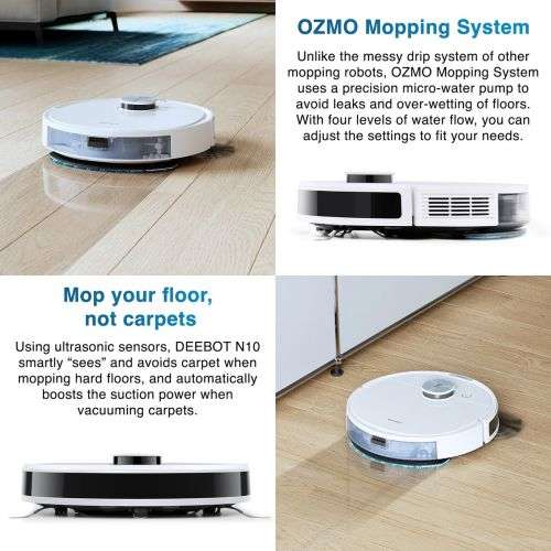 Ecovacs Deebot N10 Robot Vacuum Cleaner Brand New Sealed
