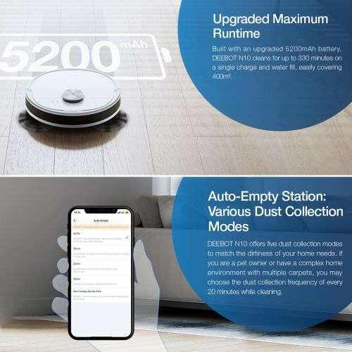 Ecovacs Deebot N10 Robot Vacuum Cleaner Brand New Sealed