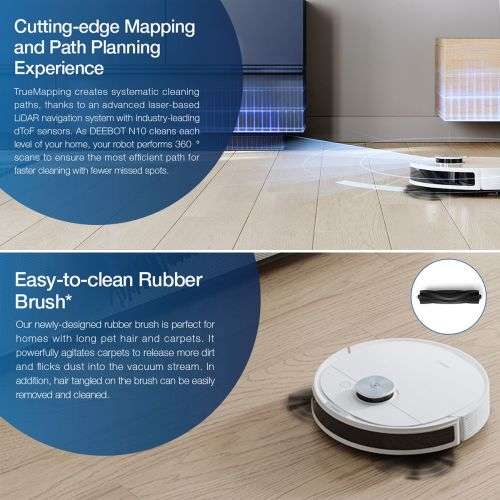 Ecovacs Deebot N10 Robot Vacuum Cleaner Brand New Sealed