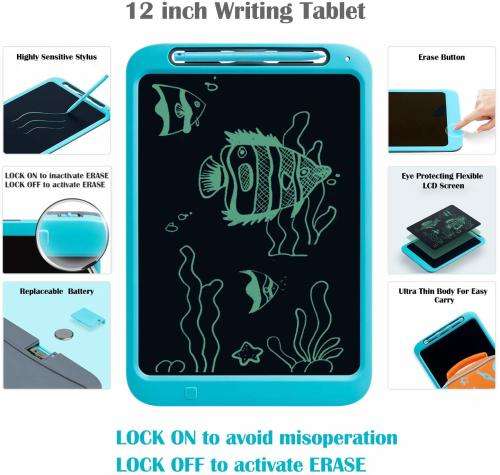 12inch coloful writing tablet