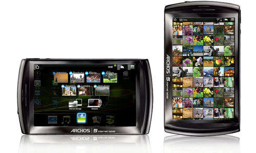 ARCHOS 5 500GB INTERNET TABLET,GPS,MULTIMEDIA PLAYER