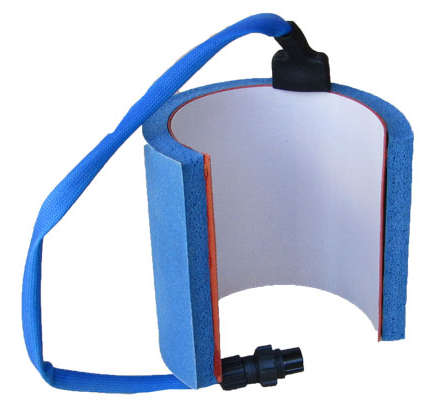 Heatware MT8E Heat Press, with Extended Flat and All 7 3D Shape Press